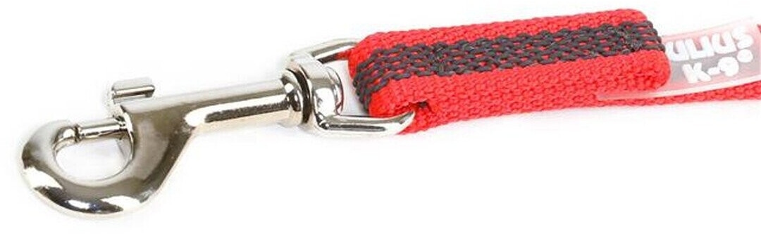 Julius K-9 Laisse classique pour chien dog lead with handle 3m 20mm Red Julius K-9 Laisse classique pour chien dog lead with handle 3m 20mm Red