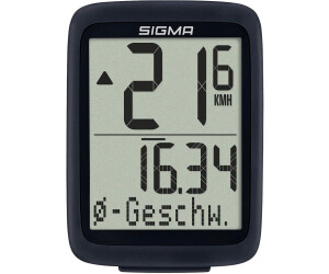 Cuentakilómetros Sigma BC 14.0 WL STS Negro para bici