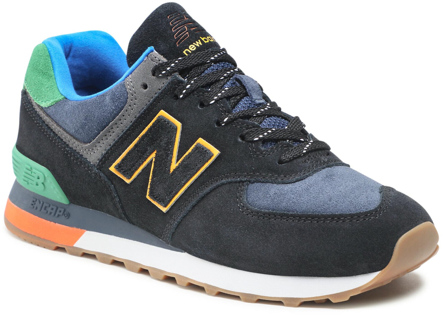 Buy New Balance 574 Black/Varsity Green from £197.00 (Today) – Best ...