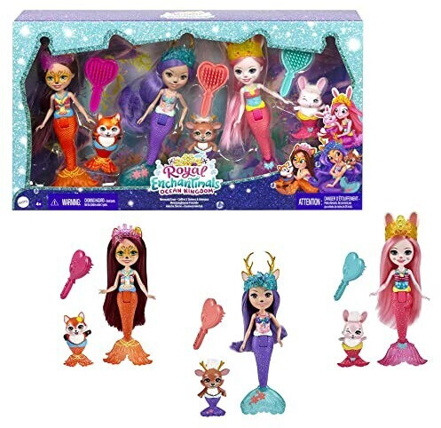 Mattel Royal Enchantimals Ocean Kingdom Mermaid crew desde 20 00