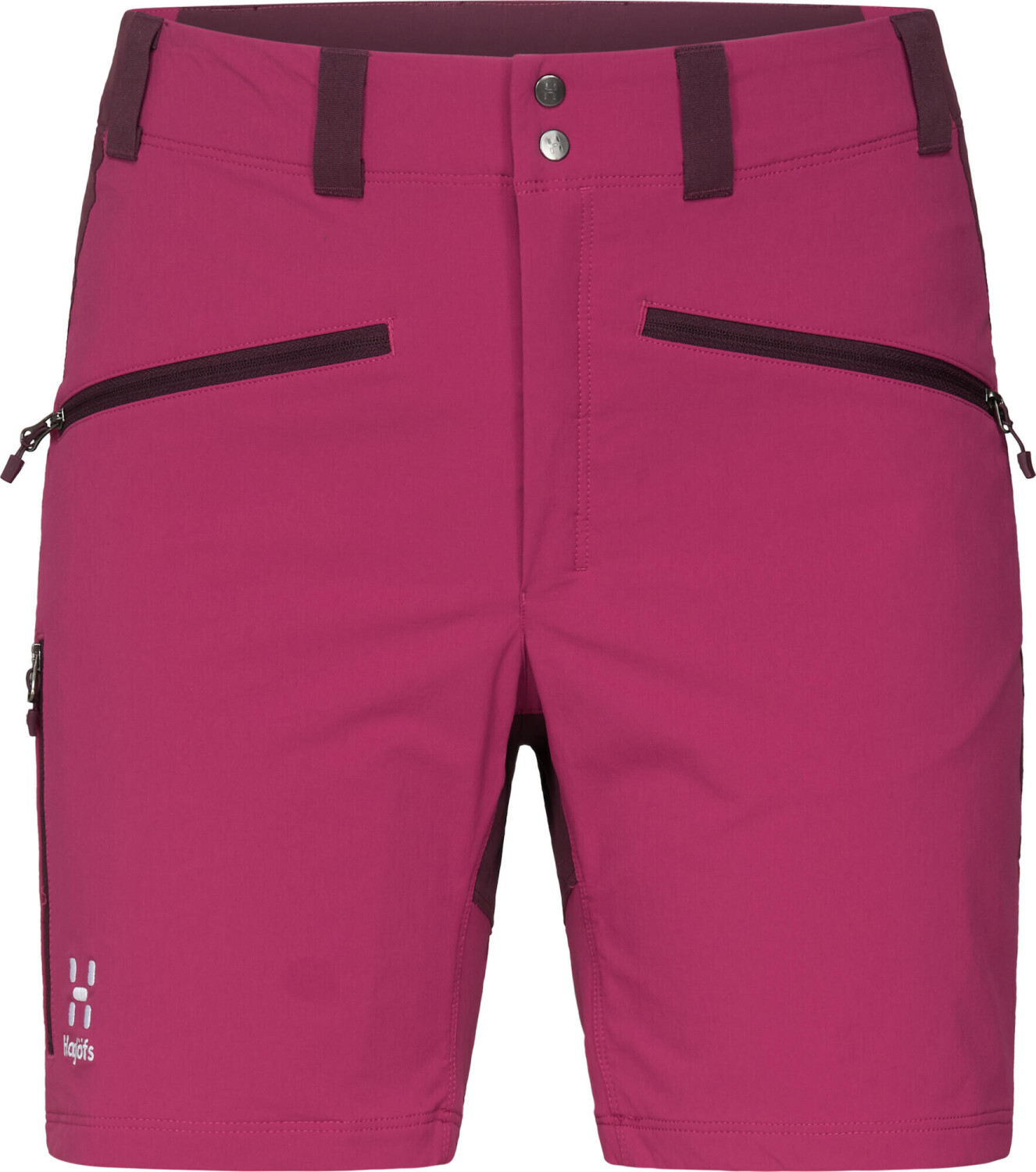 Haglöfs Mid Standard Shorts Women deep pink/aubergine