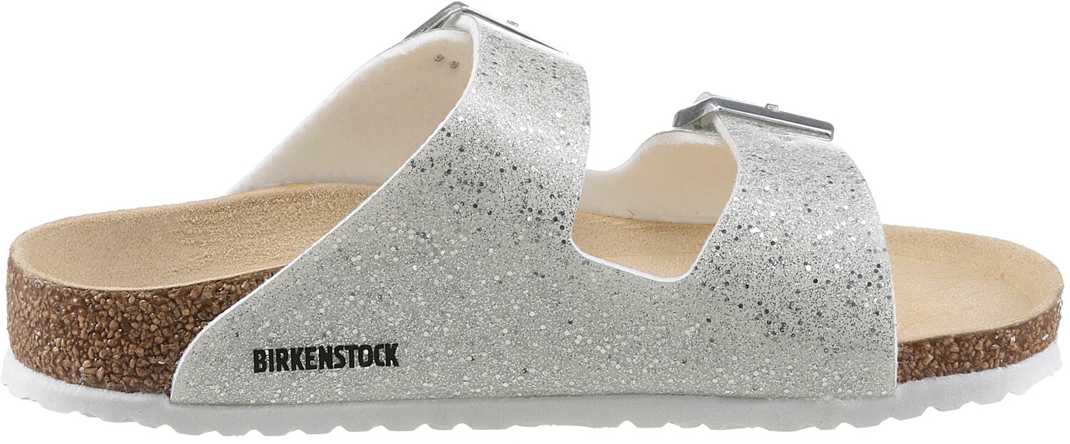 Birkenstock Arizona Kids Birko Flor cosmic sparkle white narrow ab 65 00 Preisvergleich bei idealo