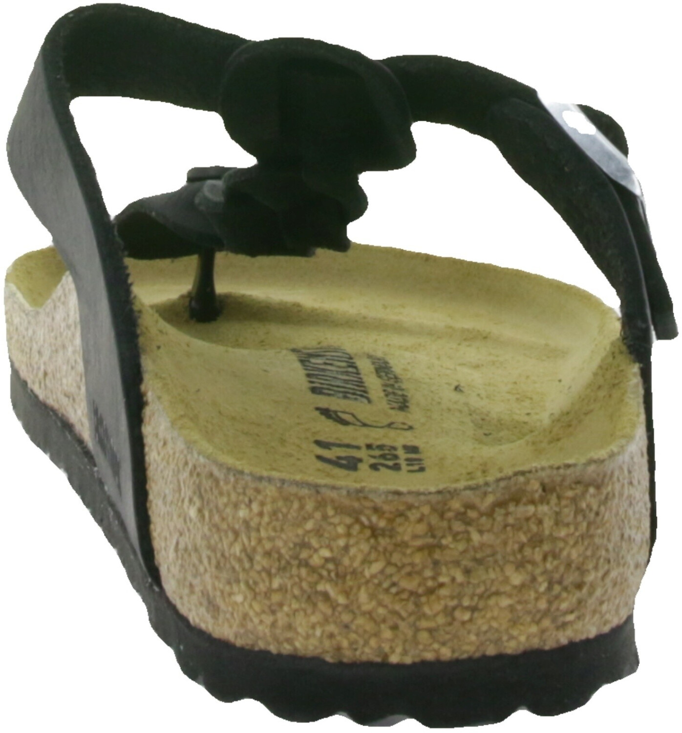 Birkenstock Gizeh Braided Nubukleder geolt black normal ab 96 00 Preisvergleich bei idealo