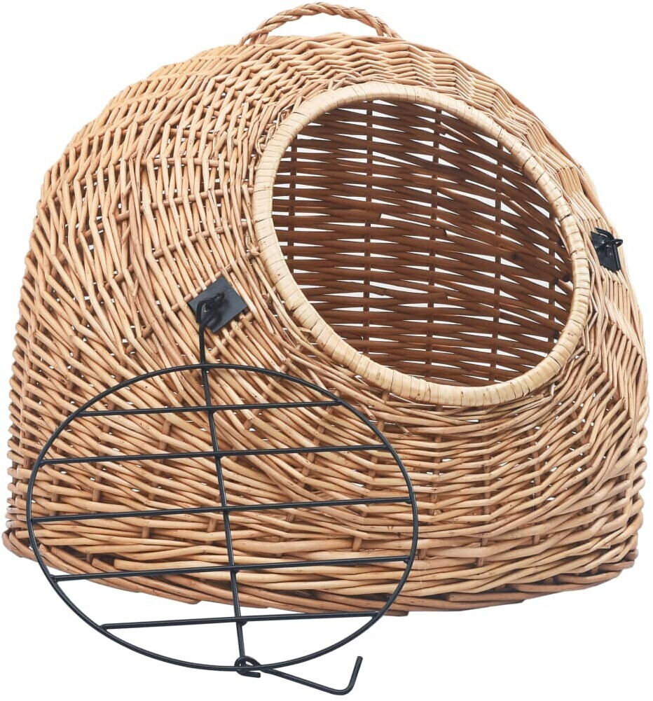 vidaXL Caisse de transport pour chat 45x35x35cm light Brown vidaXL Caisse de transport pour chat 45x35x35cm light Brown