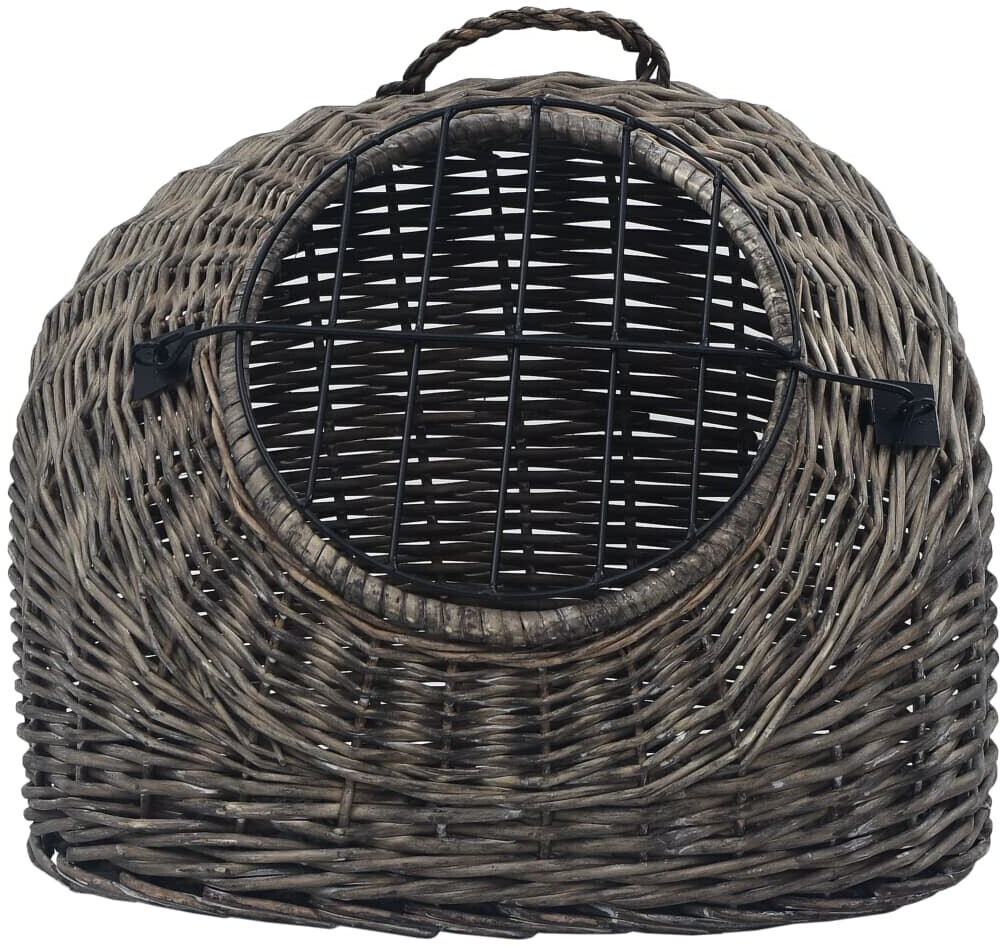 vidaXL Caisse de transport pour chat 50×42×40cm dark Grey vidaXL Caisse de transport pour chat 50×42×40cm dark Grey
