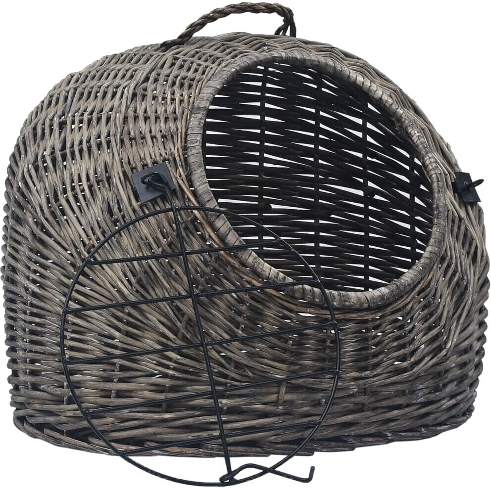 vidaXL Caisse de transport pour chat 50×42×40cm dark Grey vidaXL Caisse de transport pour chat 50×42×40cm dark Grey