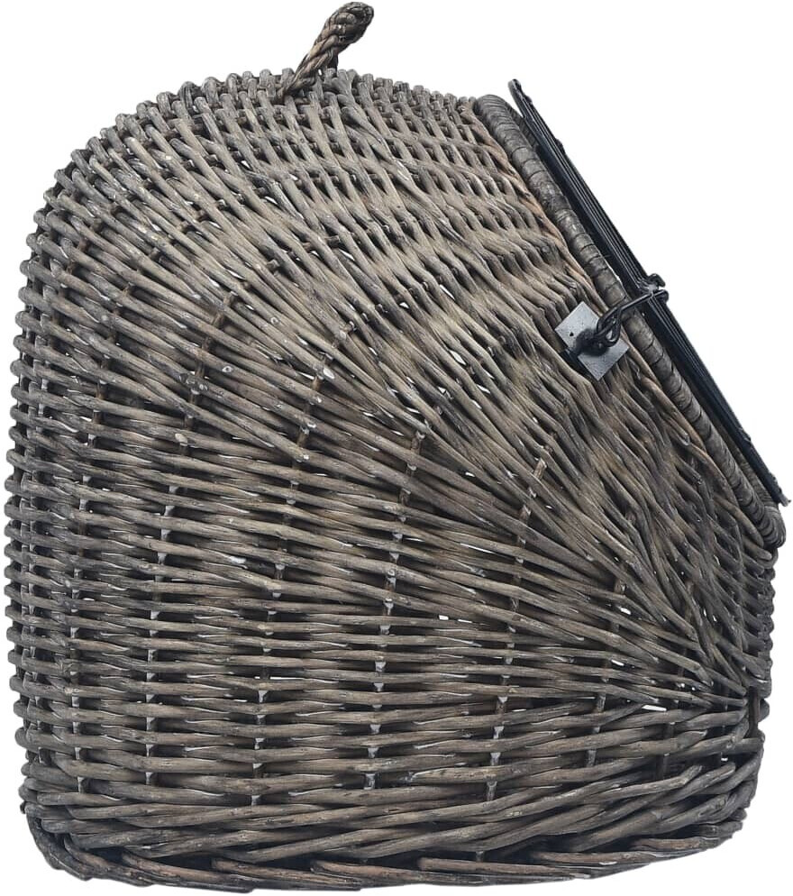 vidaXL Caisse de transport pour chat 45x35x35cm dark Grey vidaXL Caisse de transport pour chat 45x35x35cm dark Grey