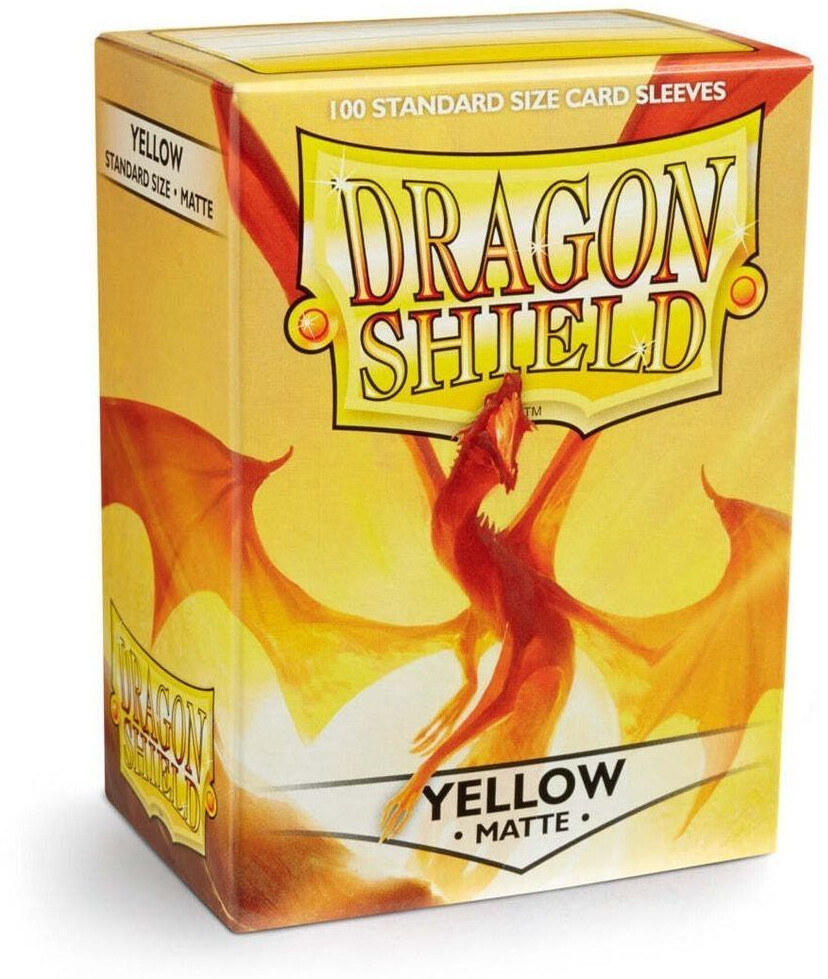 Arcane Tinmen Dragon Shield Sleeves (100 pcs.) yellow matte