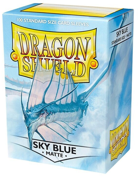 Dragon Dragon Shield Standard Sleeves sky blue matte (100 pcs.)