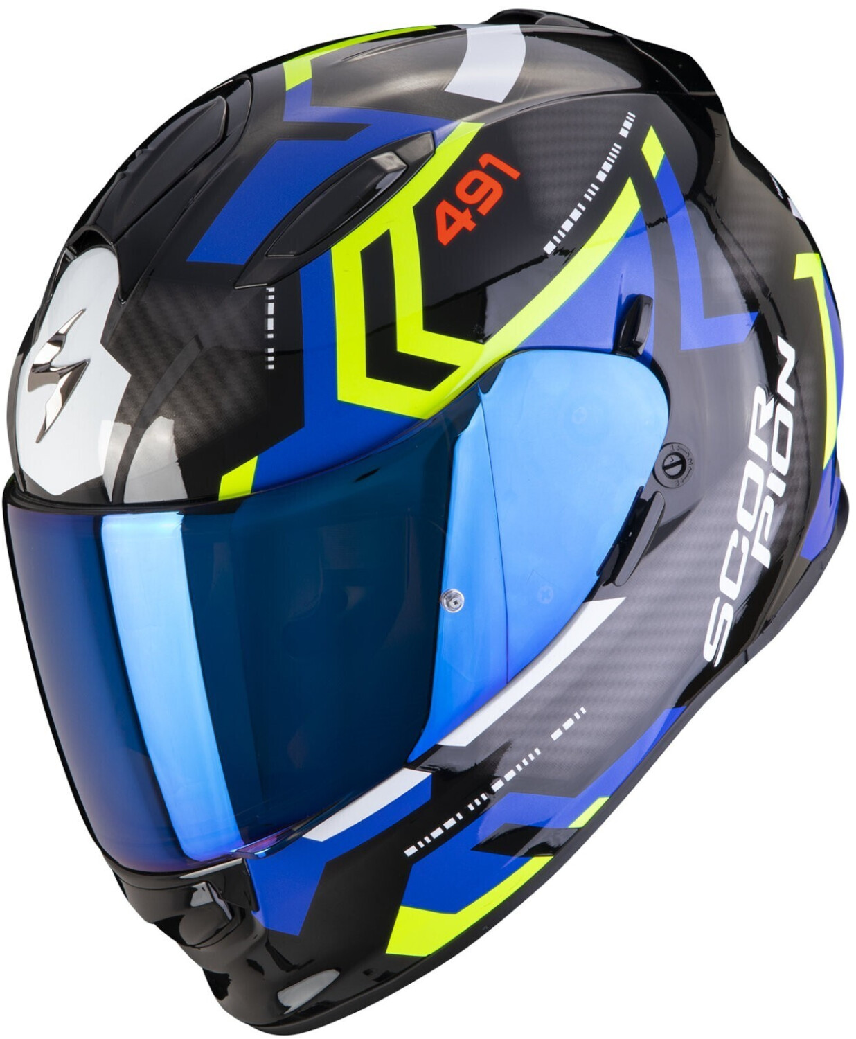 Scorpion Exo-491 Spin noir/bleu