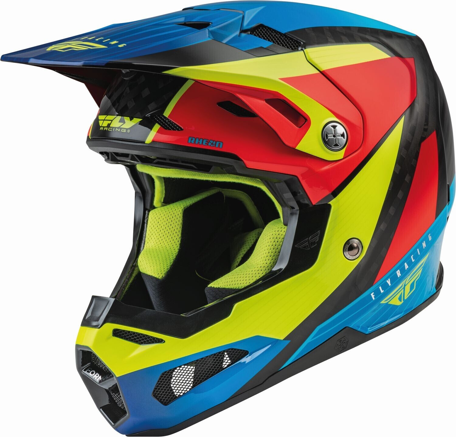 Photos - Motorcycle Helmet FLY Racing Formula Carbon Prime Hi-Vis 