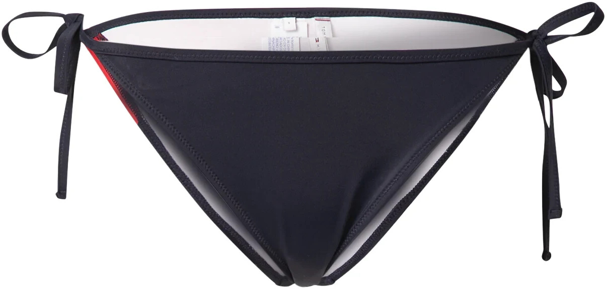 Tommy Hilfiger Cheeky Side Tie Bikini Bottoms dark blue