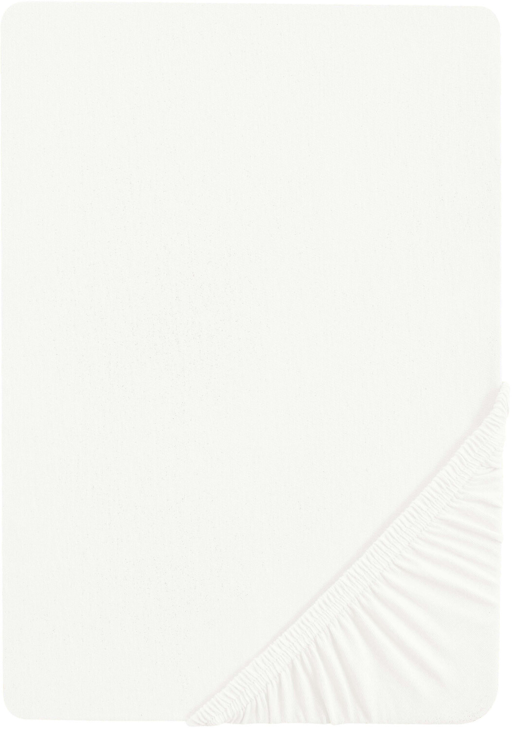 Biberna 12344 Frottee Stretch 140-160x190-200cm White