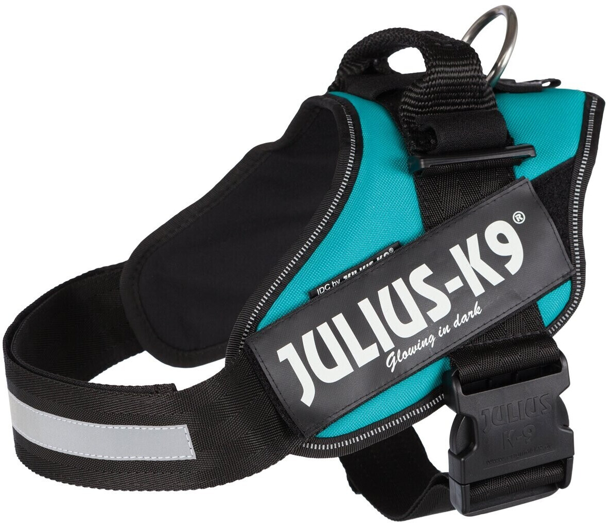 Julius K-9 Harnais pour chien IDC Powerharness L petrol Julius K-9 Harnais pour chien IDC Powerharness L petrol