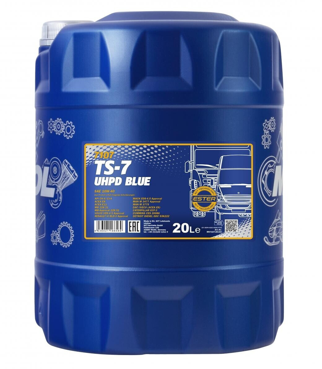 Mannol TS-7 UHPD 10W-40 Blue ab 85,19 €