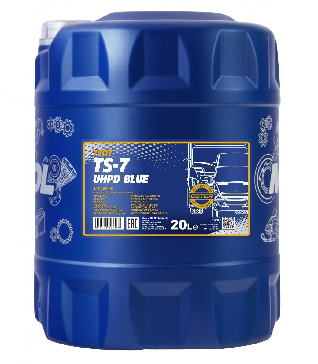 Mannol TS-7 UHPD 10W-40 Blue