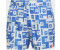 Adidas Graphic Swim Shorts (HA3313) blue rush/white