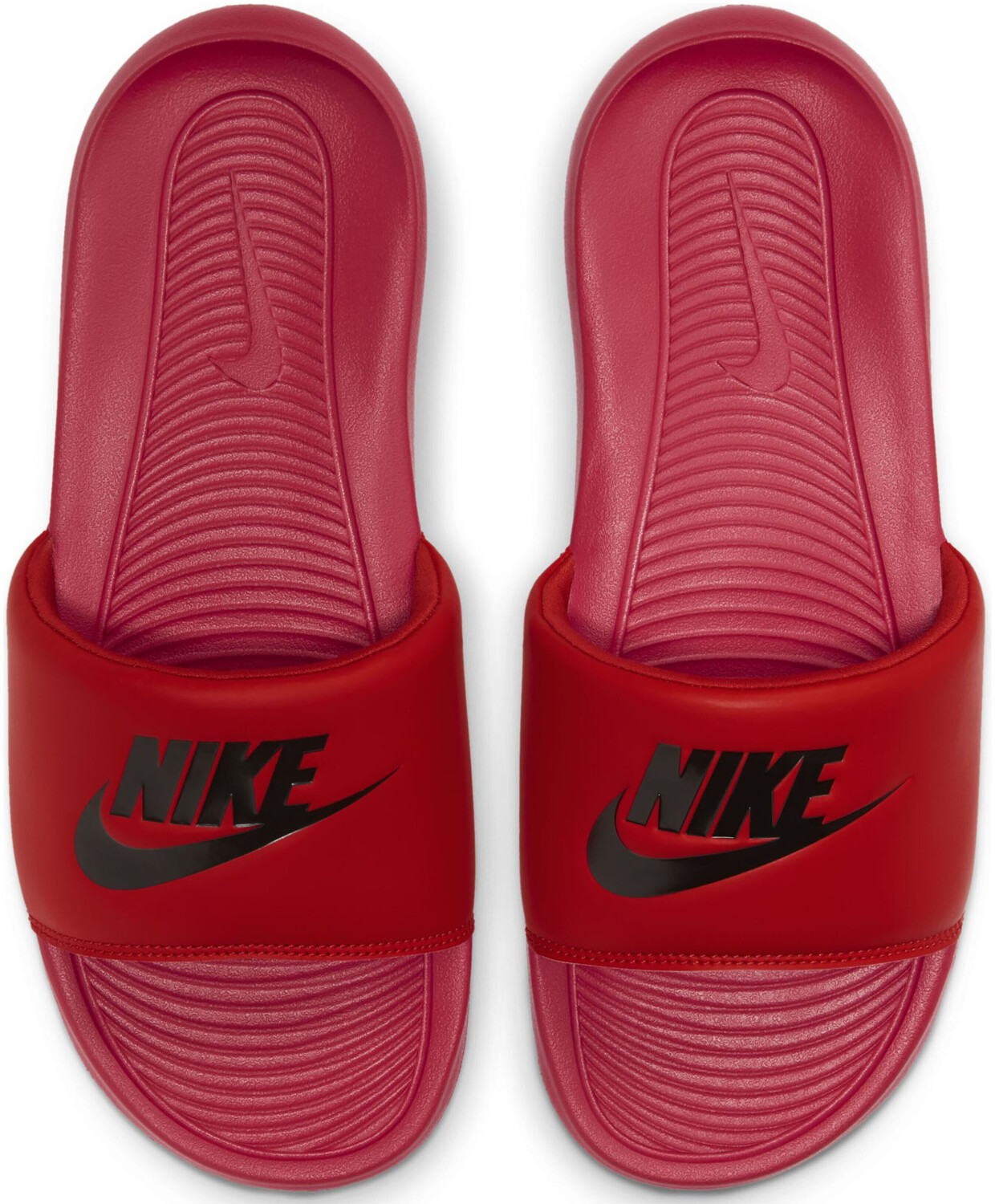 Red benassi slides on sale