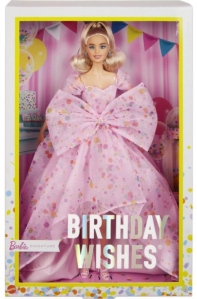 Barbie Barbie Signature Birthday Wishes Barbie Puppe blond ab 49 00 Preisvergleich bei idealo