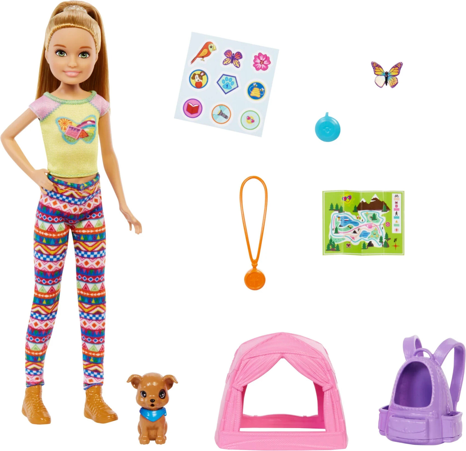 Livre: Barbie - Vie quotidienne 09 - Camping en famille, Mattel