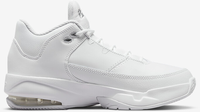 Nike Jordan Max Aura 3 Kids white/white/metallic silver