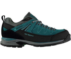 Womens Karrimor Hot RockLow Walking Hiking Charcoal Green Lace Up Ladies Shoes 