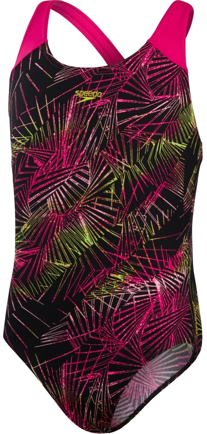 Speedo Allover Splashback (07386G673) black/electric pink/atomic lime/flamingo pink