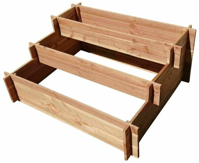 C.I.H.B Carré potager 3 étages douglas (CJ03)