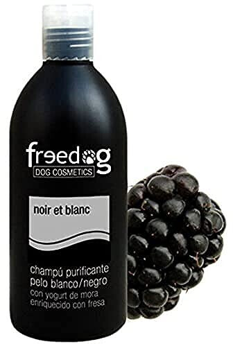 Freedog Shampoing purifiant pour chiens à poils noirs et blancs 300 ml