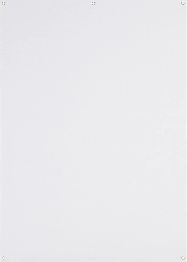 Westcott X-Drop Wrinkle Resistant Cotton Background 1,.5x2.1m White