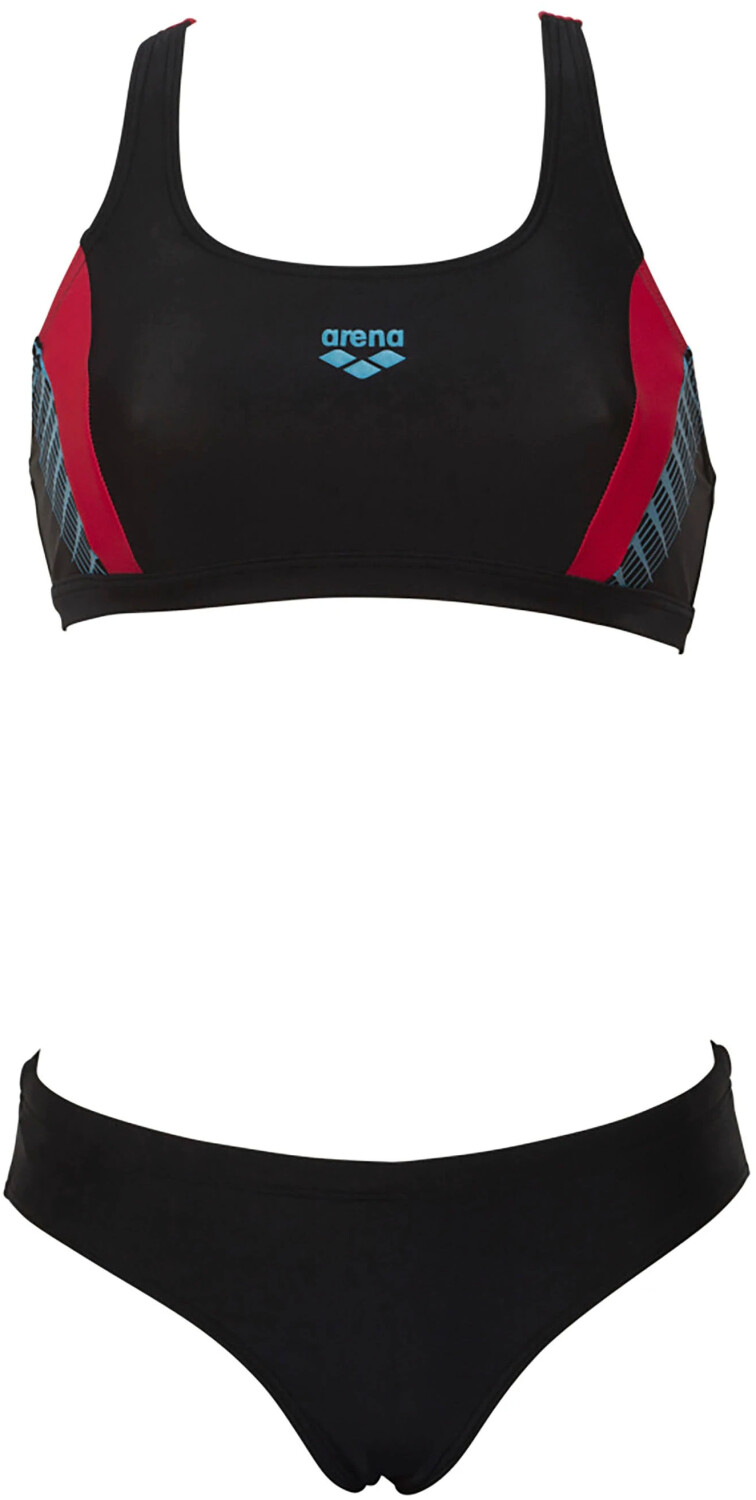 Arena Threefold Two Pieces black/black anguria