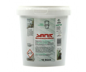 Sanit Chemie Wasserkasten Spülkasten Reinigungswürfel Tabs 10 Stück / VPE 