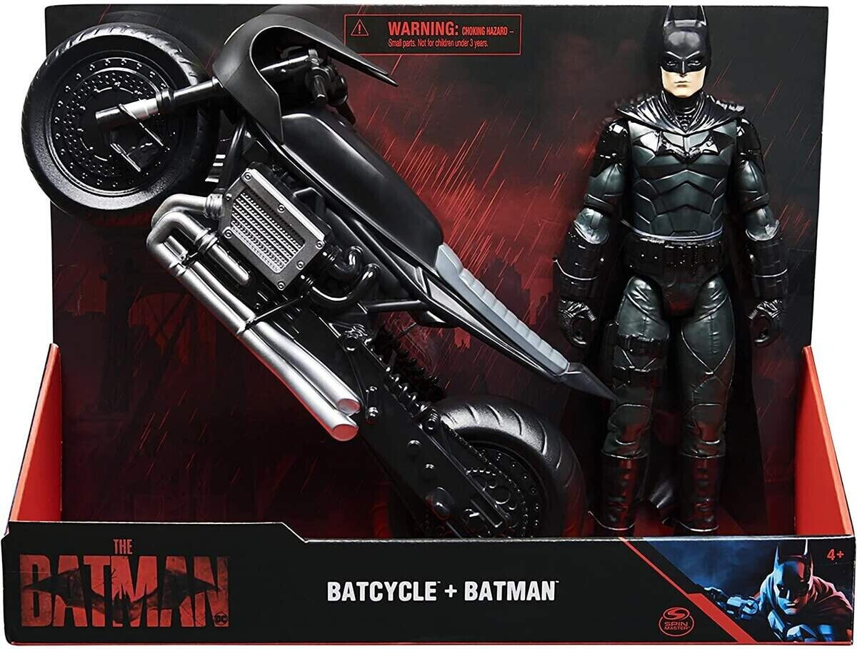 The batman bat-ferngesteuertes Motorrad mit Charakter Spin master