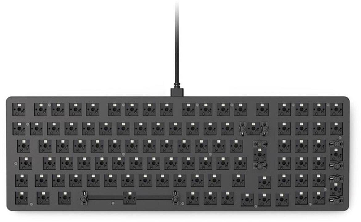 Glorious Gaming GMMK 2 Full-Size Barebone ISO-Layout noir