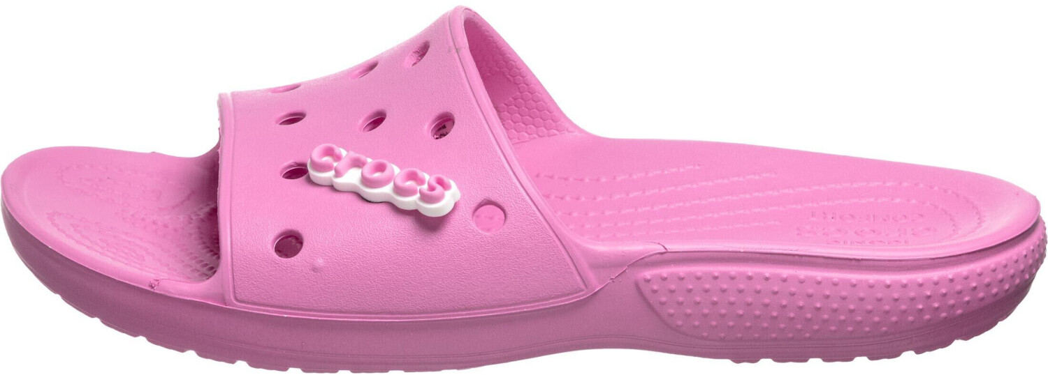 Crocs on sale pink slides