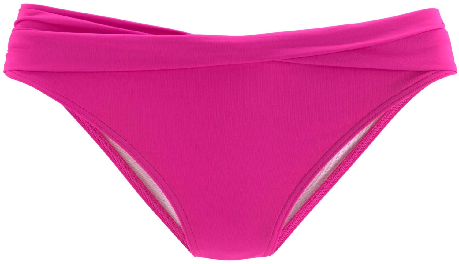 S.Oliver Bikini-Hose Spain mit gedrehtem Bündchen pink