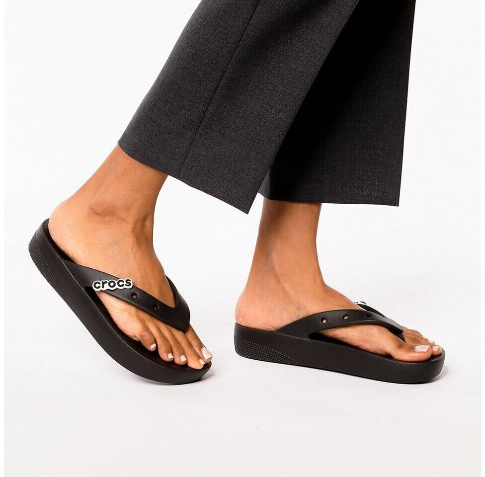 Crocs Classic Platform Flip black ab 21 10 Preisvergleich bei idealo.at