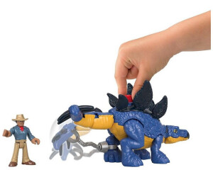 dinosaurio de juguete Jurassic World Stegosaurus regalo para niños +4 años Mattel GVV64 