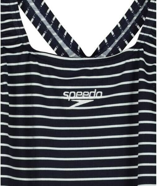 Speedo Endurance+ Printed Medalist Siwimsuit stripe navy/white ab 17,99