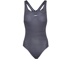 Buy Speedo Endurance Printed Medalist Siwimsuit stripe navy white