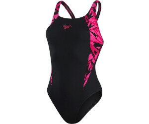 permanecer esquina Miedo a morir Speedo Hyperboom Splice Muscleback Swimsuit (8-13470G720) black/pink desde  27,00 € | Compara precios en idealo