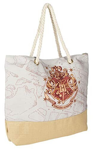 Cerdá Harry Potter Beach Bag ochre