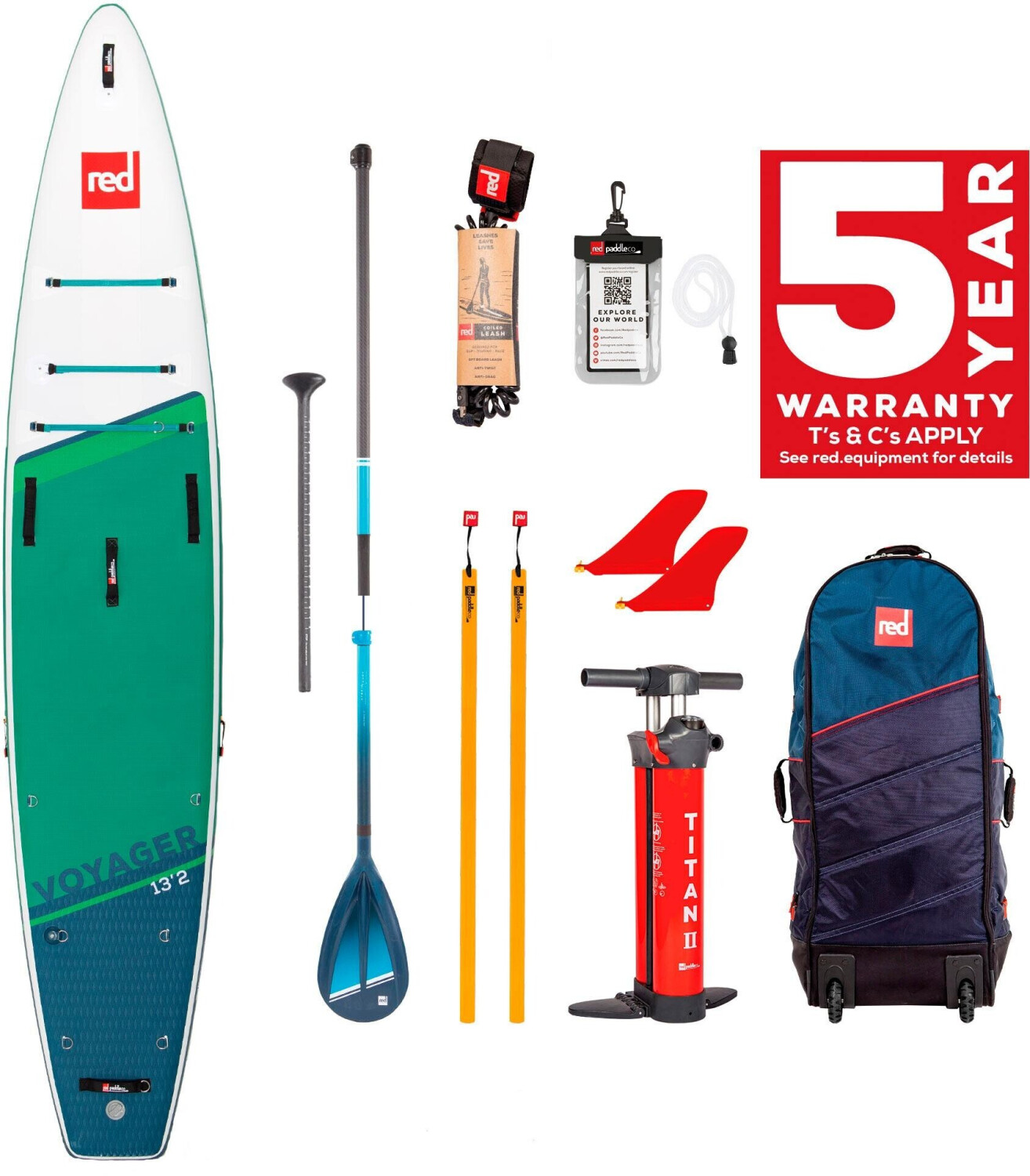 Red Paddle Voyager+ 13'2'' (2022)