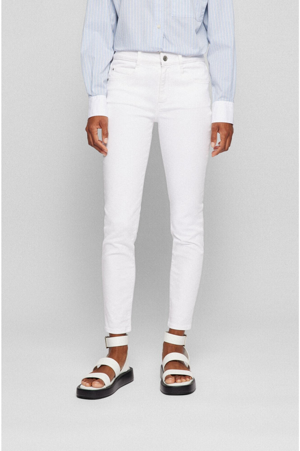 Hugo boss white jeans hot sale