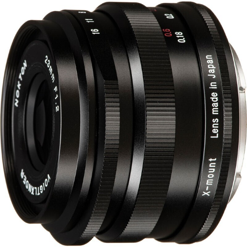 Voigtländer Nokton 23mm f/1.2 Voigtlander Nokton 23 mm f/1.2 asphärisches Objektiv für Fujifilm