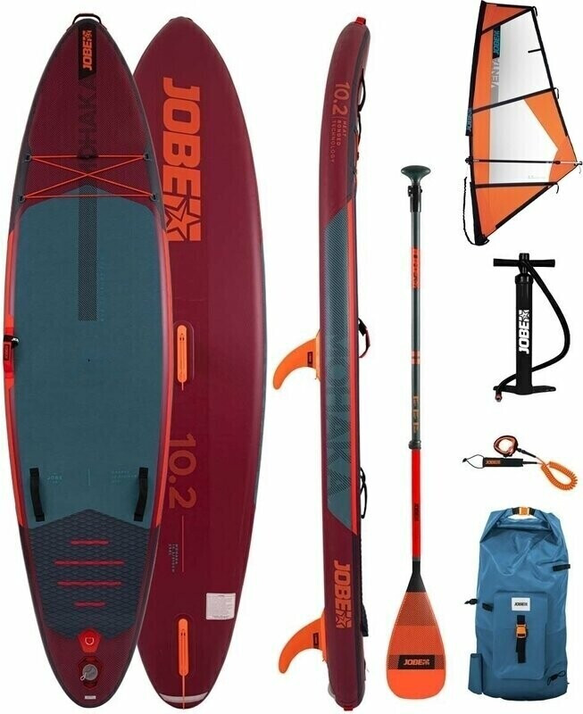 Jobe Mohaka 10.2 Inflatable SUP Board Package + Venta SUP Sail