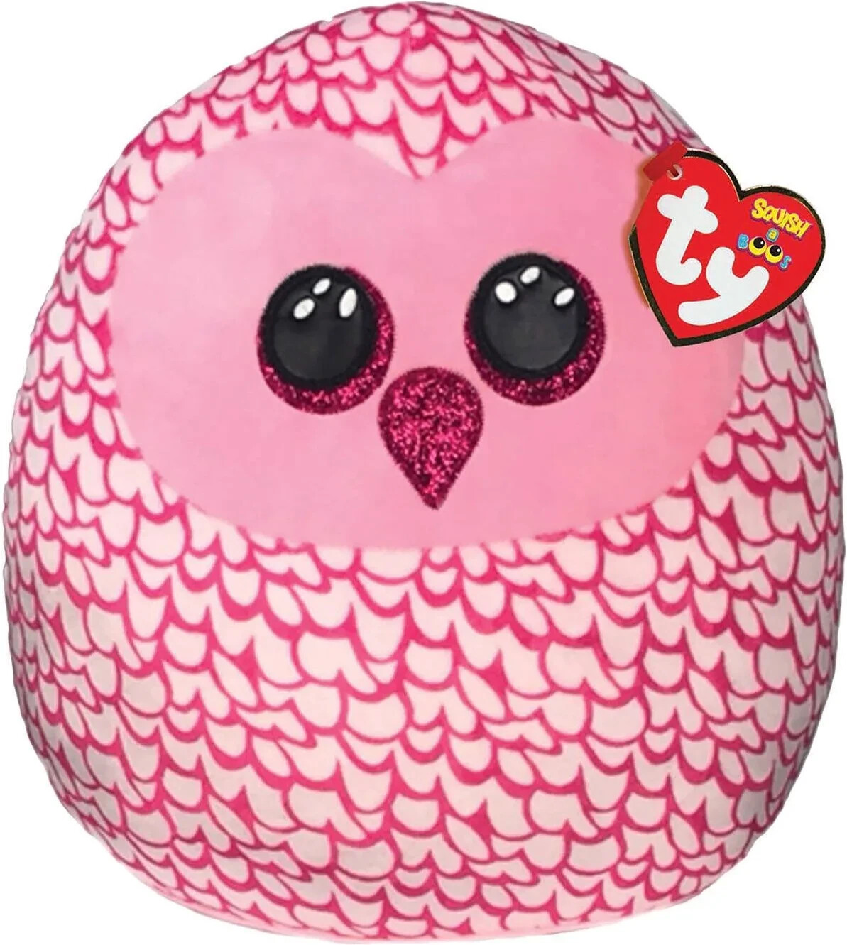 Photos - Soft Toy Ty Squish a Boo Owl Pinky 20cm 