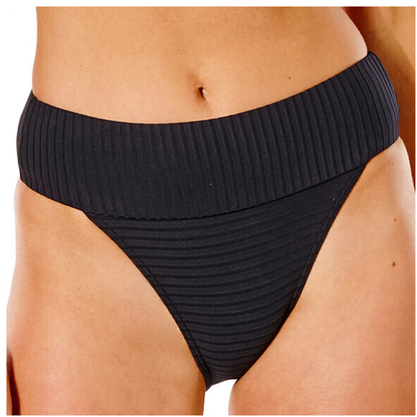 Rip Curl Premium Surf High Waist Cheeky Bikini Pant black