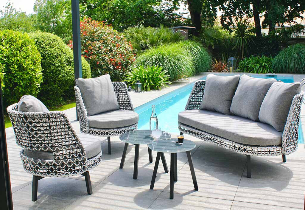 DCB Garden Salon de jardin 4 places Agadir