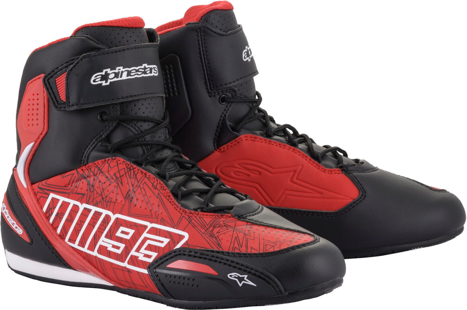 Alpinestars Bottes Austin riding rouge/noir